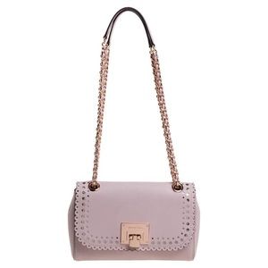Michael kors Hannah bag light pink and gold crossbody shoulder bag convertible